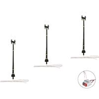 Woodland Scenics H0 Parklantaarn Dubbel WJP5632 3 stuk(s) - thumbnail