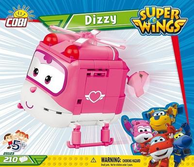 Cobi Super Wings bouwpakket Dizzy roze/wit 210 delig (25123) Cobi Super Wings bouwpakket Dizzy roze/wit 210 delig (25123)