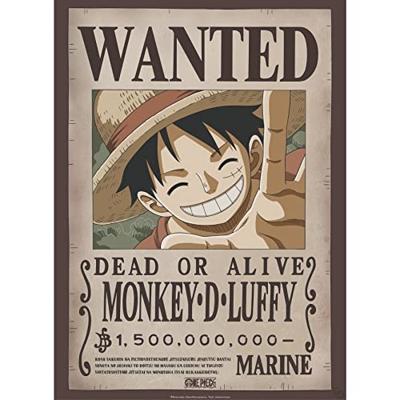 Poster One Piece - Wanted Luffy New 2 35x52cm