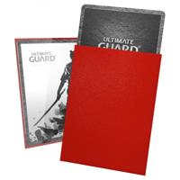 Ultimate Guard Katana Sleeves Standard Size (100) - Red - thumbnail
