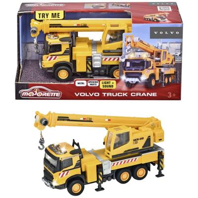 Majorette volvo vrachtwagen met kraan