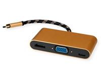 ROLINE GOLD Display Adapter USB type C - VGA / HDMI / C (PD) - thumbnail