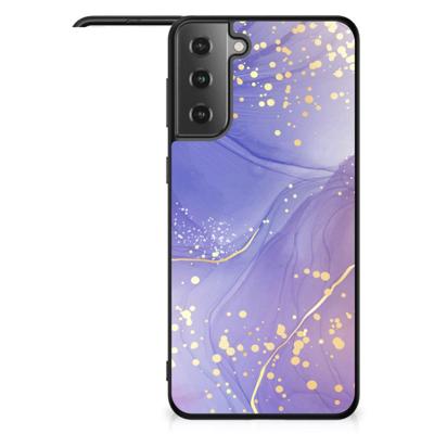 Kleurrijke Telefoonhoesje voor Samsung Galaxy S21 Watercolor Paars Kleurrijke Telefoonhoesje voor Samsung Galaxy S21 Watercolor Paars
