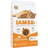 Iams Senior kattenvoer met verse kip 2 x 10 kg - thumbnail