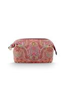 Pip Studio Pip Studio Cooper Cosmetic Purse Medium Jabali Red 22.5x9.5x15cm - thumbnail