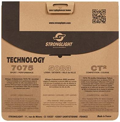 STRONGLIGHT race kettingblad chain ring strongl. cd130mm 35t sil.