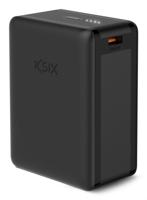 Powerbank KSIX Nano Zwart 30000 mAh - thumbnail