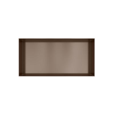 Hotbath &More Inbouwnis - 30 x 60 x 10 cm - Frameless - Tuscan Bronze