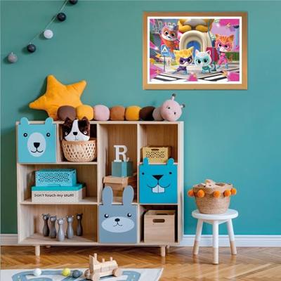 Clementoni legpuzzel super color super kittens, 2x20st. Clementoni legpuzzel super color super kittens, 2x20st.