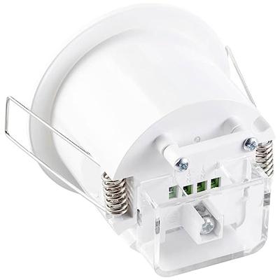 Sygonix SY-5251906 Bewegingsmelder (plafond) Plafond, Inbouw (in muur of meubel) 360 ° Relais Wit IP65