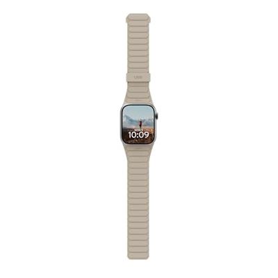 Urban Armor Gear Pathfinder Horlogeband 40 mm, 41 mm, 42 mm Uni Beige, Hemelsblauw Watch Series 4, Watch Series 5, Watch Series 6, Watch Series 7, Watch Series