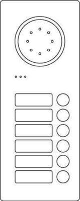 Ritto by Schneider 1810620 Deurintercom RVS