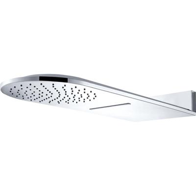 Wiesbaden Wandhoofddouche Chroom 25x60cm met Waterval