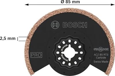 Bosch Accessories 2608669120 2608669120 Multitool 2.5 mm 1 stuk(s) Bosch Accessories 2608669120 2608669120 Multitool 2.5 mm 1 stuk(s)