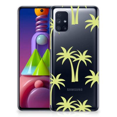 Samsung Galaxy M51 | TPU Case | Palmtrees