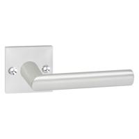 Impresso Deurkruk London Aluminium op vierkant rozet - thumbnail