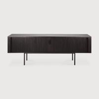 Ethnicraft TV-meubel 'Roller Max' Gevernist Teakhout, 162cm - thumbnail