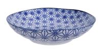 Diep Pasta Bord Nippon Blue - Tokyo Design Studio - Ster Patroon - 21 x 5.2cm - thumbnail