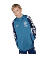 adidas Arsenal Track Hoodie 2025-2026 Kids Blauw Donkerblauw Wit - thumbnail