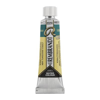 Rembrandt Aquarelverf Tube 10 ml - Kobalt-Turkooisgroen #682