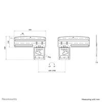 TV houder Neomounts WL30-265BL1 43" 60 Kg - thumbnail