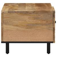 Salontafel 80x50x40 cm massief mangohout - thumbnail