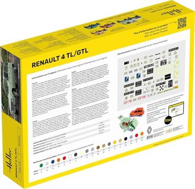 Heller 1/24 Renault 4L GTL