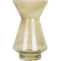 Bloemenvaas Glow medium 22x 13,5 cm - mosgroen - thumbnail