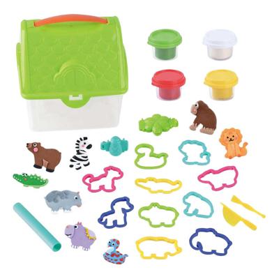 Playgo wilde avonturen kleiset - 4 kleipotjes