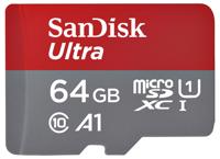Geheugenkaart sandisk microsdxc ultra 64gb - thumbnail