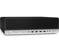 HP EliteDesk 800 G3 SFF DDR4-SDRAM i7-7700 Zevende generatie Intel® Core™ i7 8 GB 256 GB SSD Windows 10 Pro PC Zwart, Zilver - thumbnail