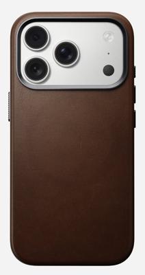 Nomad Traditional lederen hoesje iPhone 17 Pro - Brown