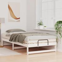 Bedframe met Draaghandvatten Wit 100 x 210 cm - thumbnail
