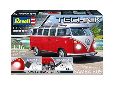Revell Technik 1/16 Volkswagen T1 Samba Bus