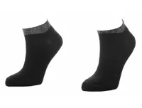 Marcmarcs 2 paar korte sneaker sokken - Glitter - thumbnail