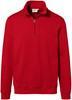 Hakro 451 Zip sweatshirt Premium - Red - L - thumbnail