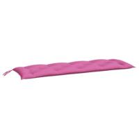 VidaXL Tuinbankkussen 150x50x7 cm oxford stof roze - thumbnail