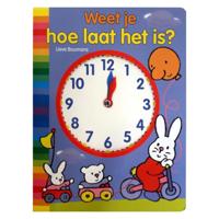 Kartonboek Weet je hoe laat het is? - thumbnail