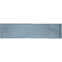 Wandtegel Colonial Sky Glans 7.5x30 cm Glans Licht Blauw Jabo - thumbnail