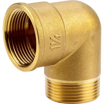 GARDENA 07285-20 Messing Hoekstuk 39,0 mm (1 1/4) binnendraad, 41,91 mm (1 1/4) buitendraad