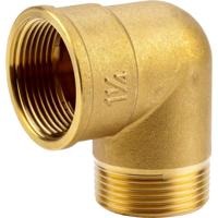 GARDENA 07285-20 Messing Hoekstuk 39,0 mm (1 1/4) binnendraad, 41,91 mm (1 1/4) buitendraad - thumbnail