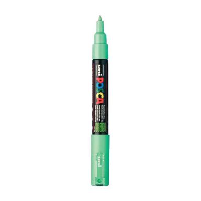 Uni Posca verfmarker 1mc lichtgroen - conische punt - 1 mm Uni Posca verfmarker 1mc lichtgroen - conische punt - 1 mm
