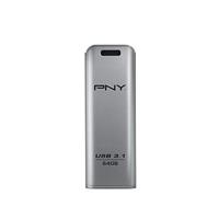 PNY Elite Steel USB-stick 64 GB Zilver FD64GESTEEL31G-EF USB-A 3.1 Gen 1 - thumbnail