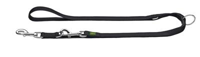 HUNTER - Hondenriem Nylon 20/200, zwart - (40361)