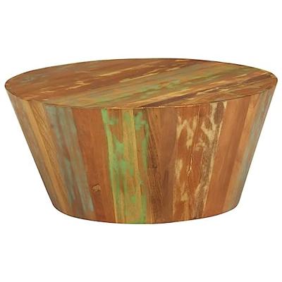 Salontafel 65x31 cm massief gerecycled hout