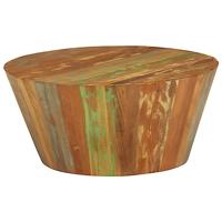 Salontafel 65x31 cm massief gerecycled hout - thumbnail