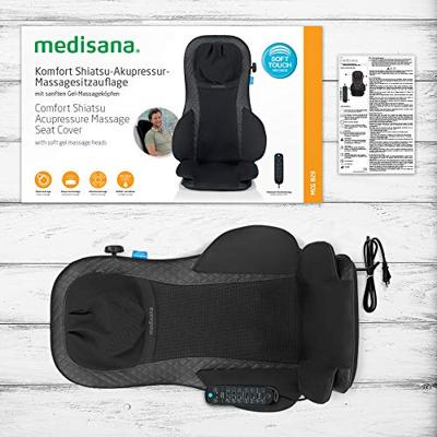 Medisana MCG 820 Komfort Shiatsu- Massagesitzauflage Massage-apparaat 60 W Zwart
