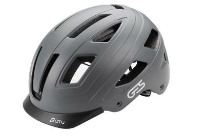 Ges City Helm - Mat Grijs