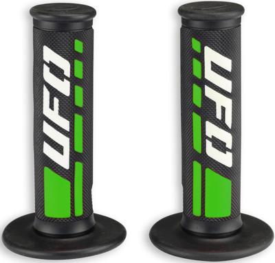 UFO PLAST Ufoplast rubber handvat "trax rubber grip trax black/white/green