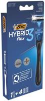 Bic Hybrid Flex 3 - Scheermes set - thumbnail